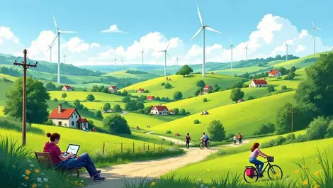 Rural UK set to thrive with tech, tourism & remote work by 2050