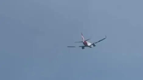 Qantas passengers on Sydney-bound flight recount panic after seeing flames spit from engine